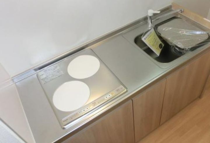 千葉県柏市つくしが丘4(アパート)の賃貸物件のキッチン