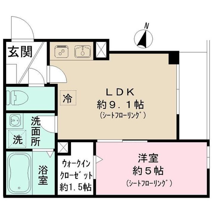 フィカーサ和泉の間取り