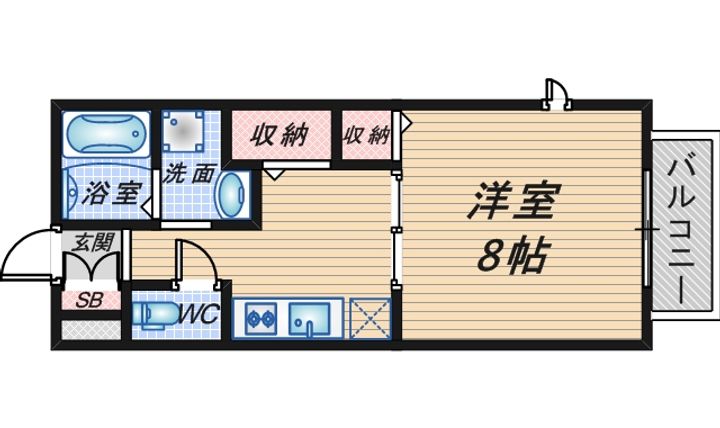 ヴィラ・グレイスの間取り