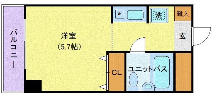 AD百合ヶ丘の間取り