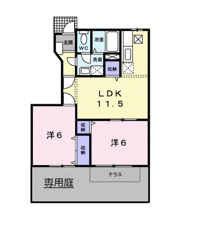 ビバ・ユズの間取り