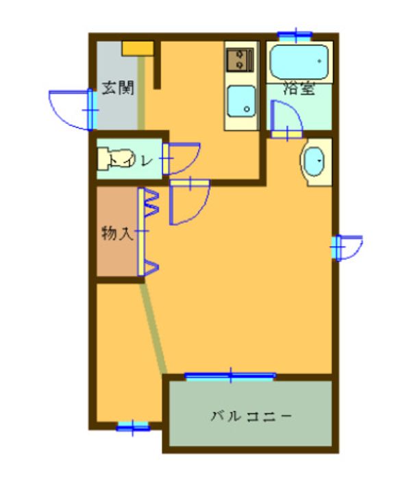ドミールK 2の間取り