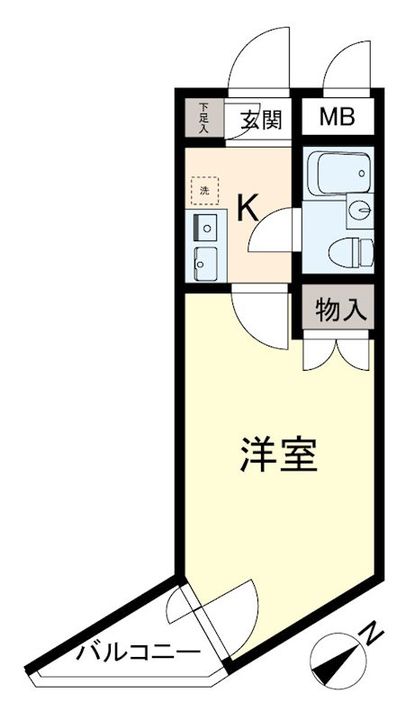 セントヒルズ橋本の間取り