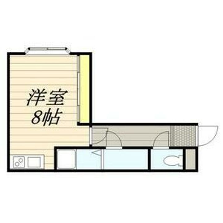 マンション白樺の間取り