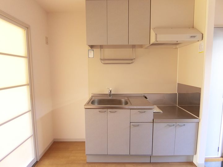 宮城県仙台市宮城野区平成2(アパート)の賃貸物件のキッチン
