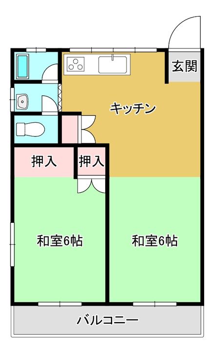 まつもとビルの間取り