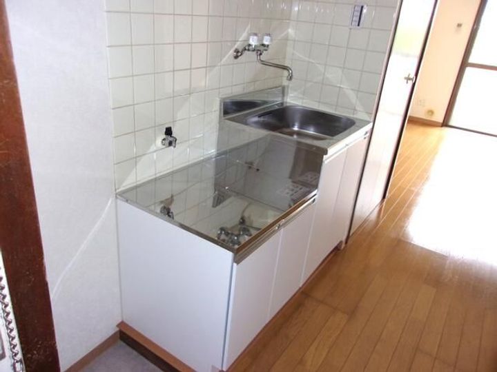 神奈川県厚木市下荻野(マンション)の賃貸物件のキッチン