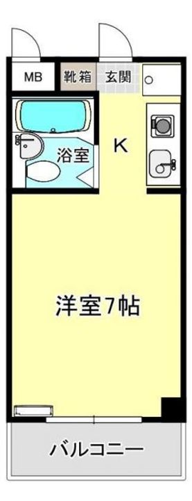 ウイングス北平野の間取り