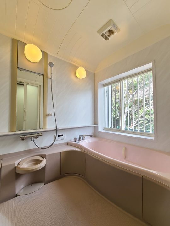 兵庫県西宮市仁川百合野町(一戸建)の賃貸物件の風呂