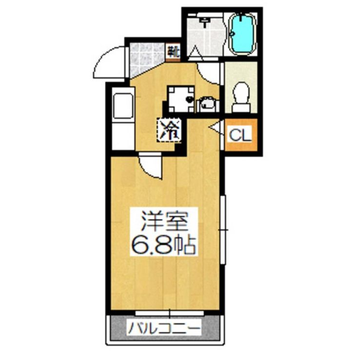 東京都世田谷区松原3(マンション)の賃貸物件の間取り