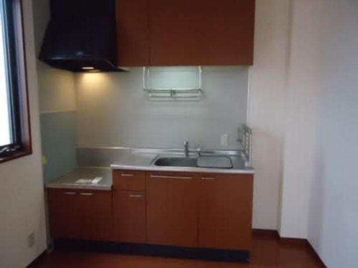 福島県二本松市金色(アパート)の賃貸物件のキッチン