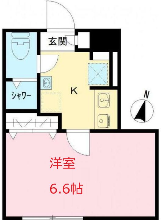 東京都品川区西大井6(マンション)の賃貸物件の間取り