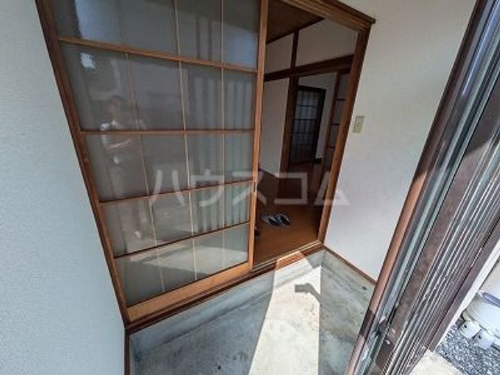 栃木県佐野市犬伏中町(一戸建)の賃貸物件の玄関