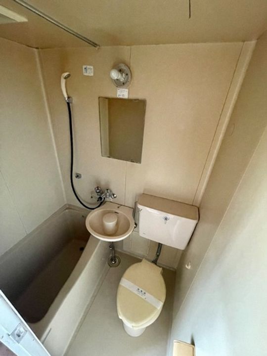 コーポモザン101の風呂