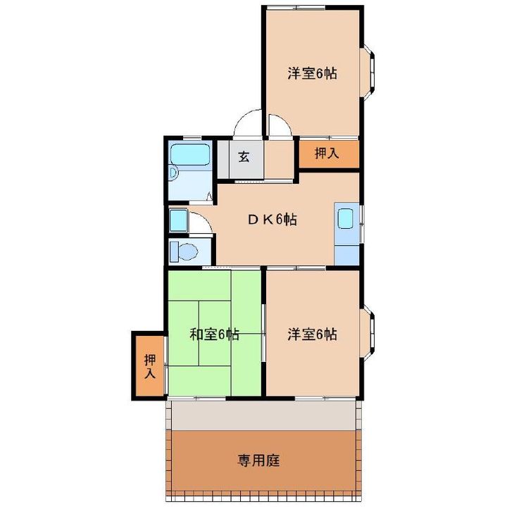 ブリエールの間取り