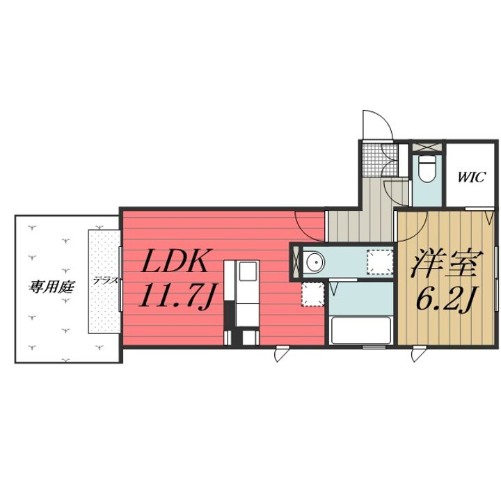 千葉県千葉市若葉区桜木6(アパート)の賃貸物件の間取り
