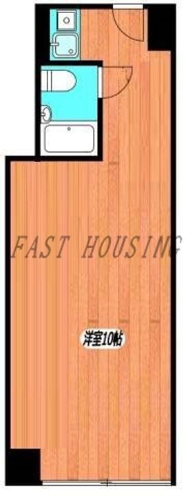 東京都渋谷区代々木2(マンション)の賃貸物件の間取り