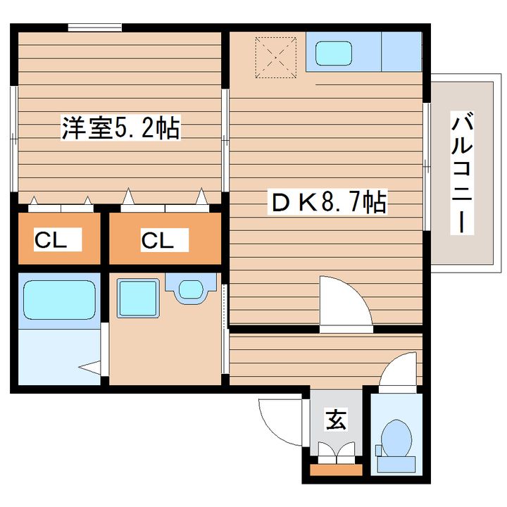 ライズ高橋の間取り