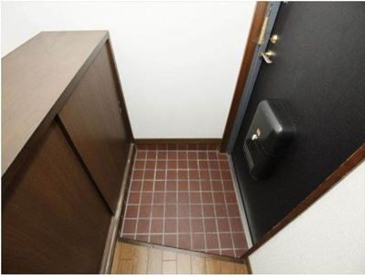 オークランドハイツの玄関