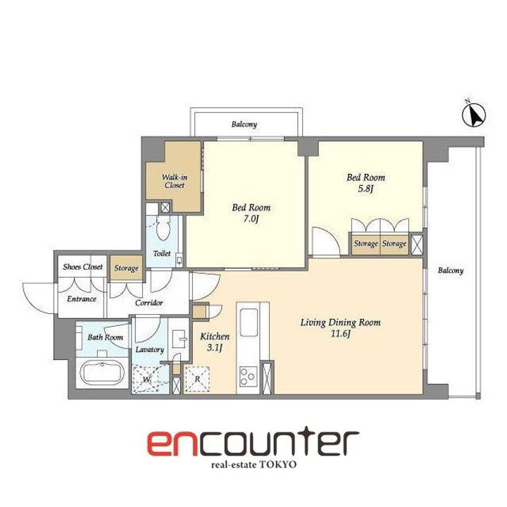 JP noie 等々力の間取り