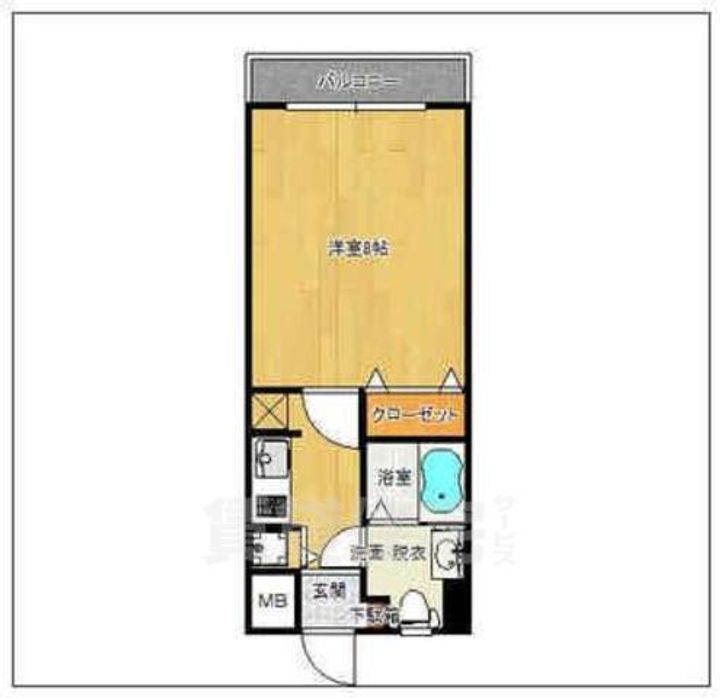 ピュアドームエクセレント高宮の間取り