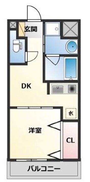 東京都板橋区小茂根4(マンション)の賃貸物件の間取り