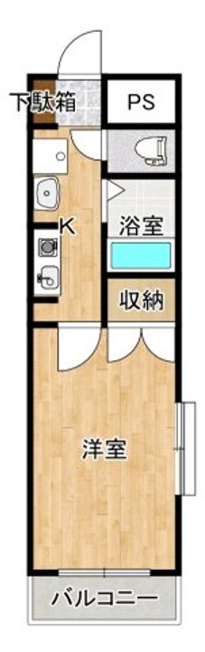 エスポワールさくらの間取り
