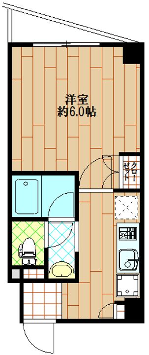 東京都荒川区東日暮里5(マンション)の賃貸物件の間取り