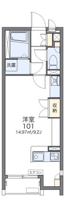 シュエットフルールの間取り