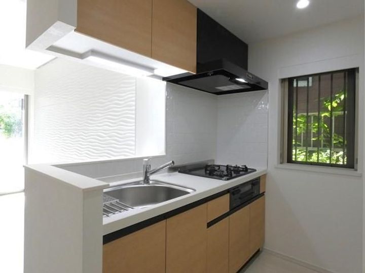 東京都目黒区青葉台3(マンション)の賃貸物件のキッチン