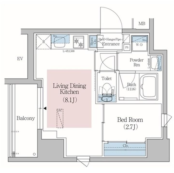 アーバネックス錦糸公園IIの間取り