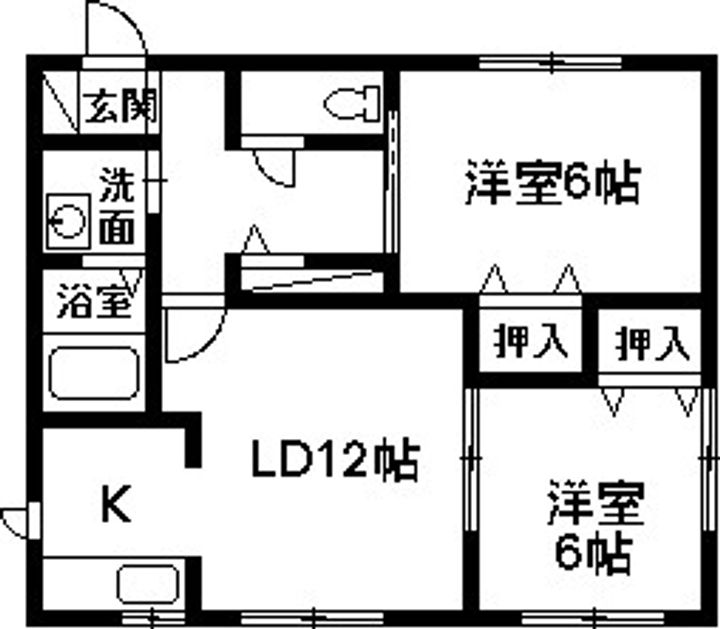 メゾンサチの間取り
