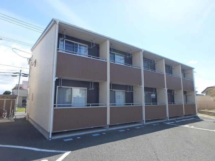 グランツA棟の外観