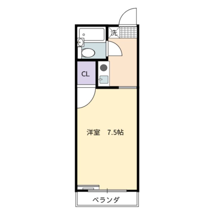 エクラ針木の間取り