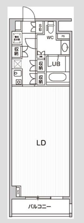 六本木デュープレックスエムズの間取り