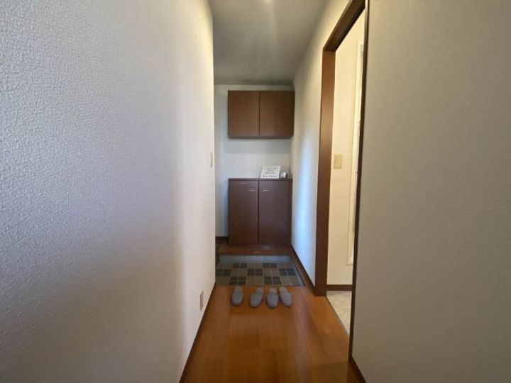 咲ら坂Hi H棟の玄関