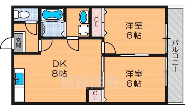 林第2ビルの間取り