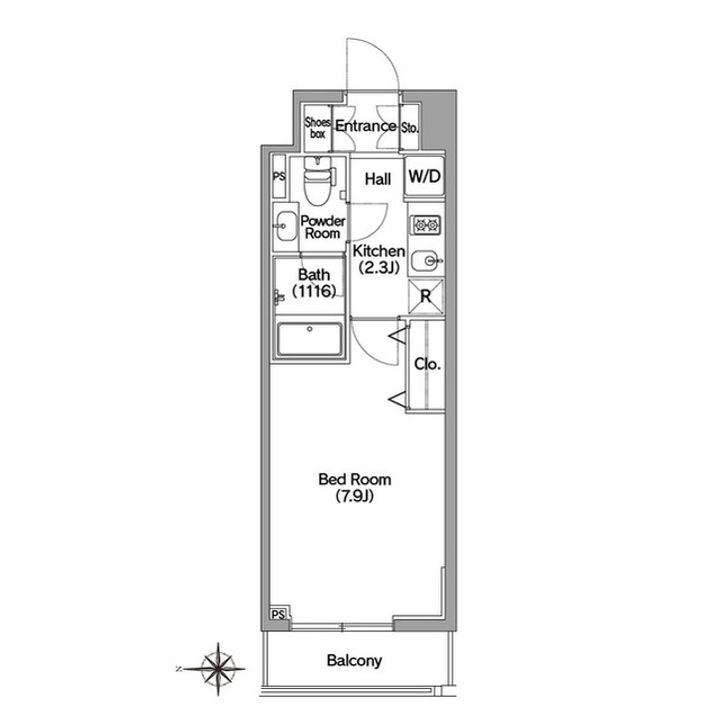 コンフォリア馬込の間取り