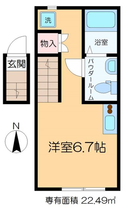 PLAISIR柴又の間取り