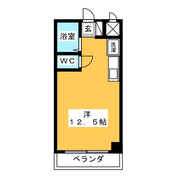 則竹栄町マンションの間取り