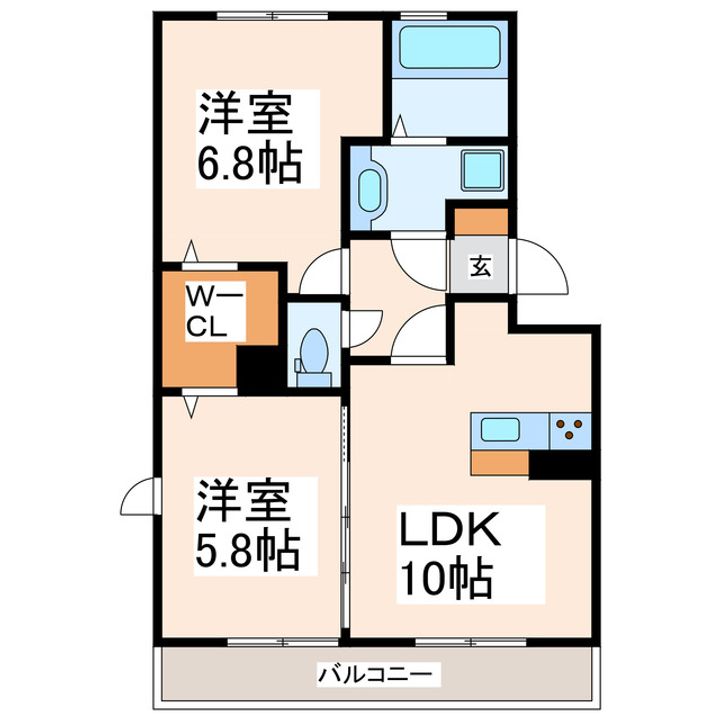 サニーホームズ88の間取り