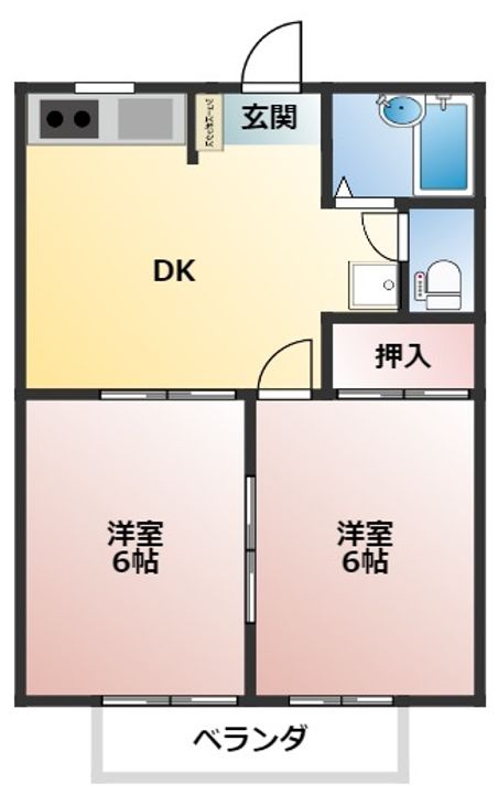 サウスピアERIIの間取り