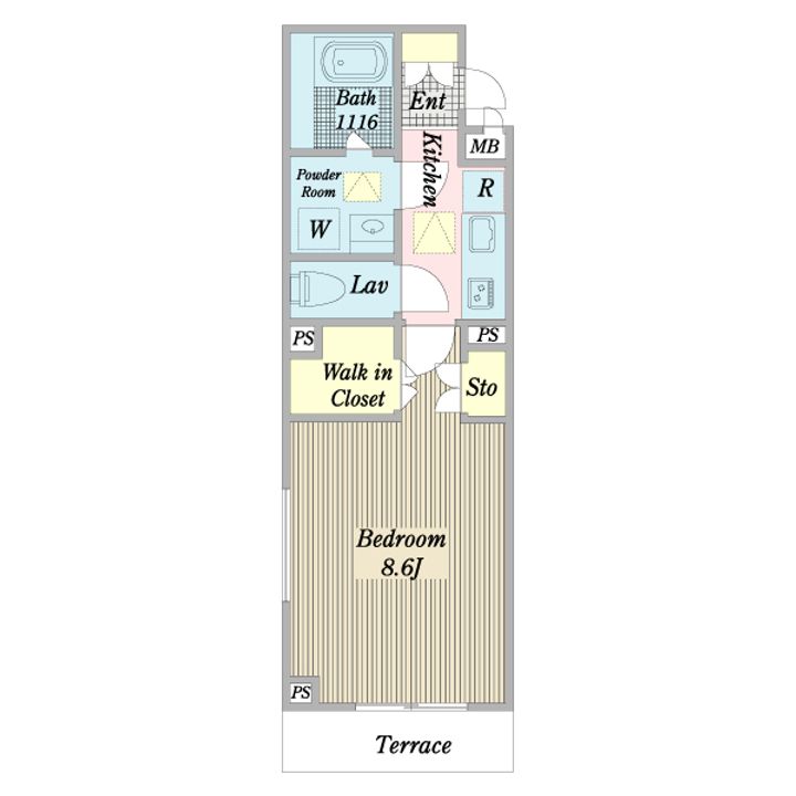 ヴィラ ノヴェルの間取り