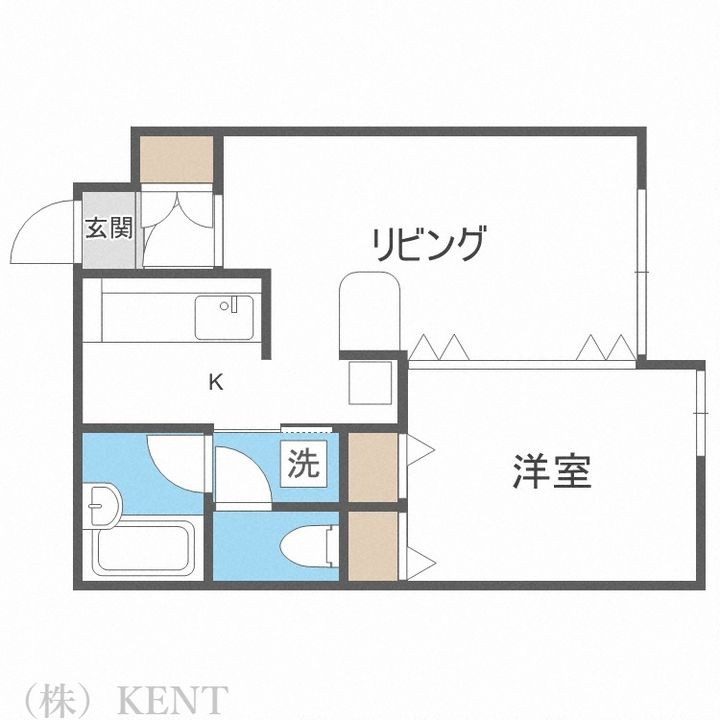 HARAX宮の森の間取り