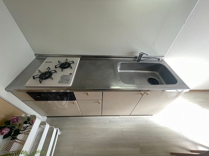 神奈川県南足柄市塚原(アパート)の賃貸物件のキッチン