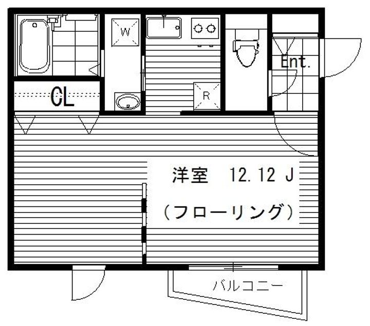 モデュロール赤坂の間取り
