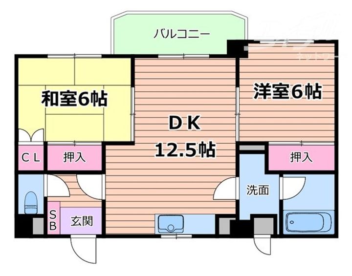 グラントピア新大阪の間取り