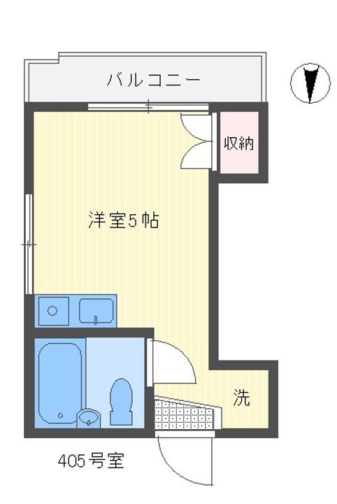 サンハイツ中町の間取り