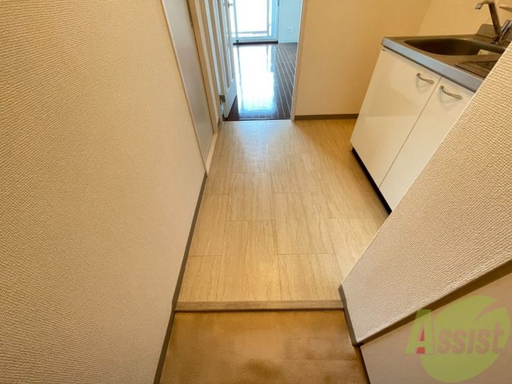 エルスタンザ仙台八幡の玄関