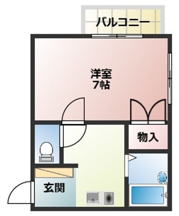 ハイツ高津橋の間取り
